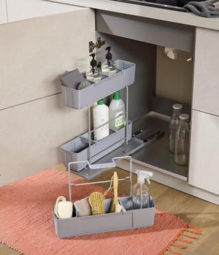 Rengøring- og 15cm udtræk